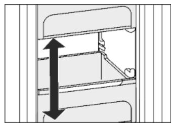 LIEBHERR CBNEF 4835  -  CBNEF4835-21 - Déplacer les tablettes - 2