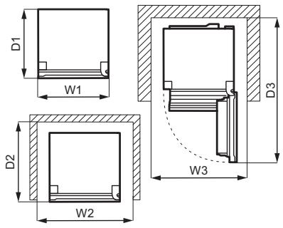 AEG-ELECTROLUX RDB428E1AW - Dimensions - 2