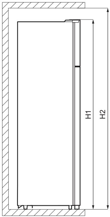 AEG-ELECTROLUX RDB428E1AW - Dimensioni - 1