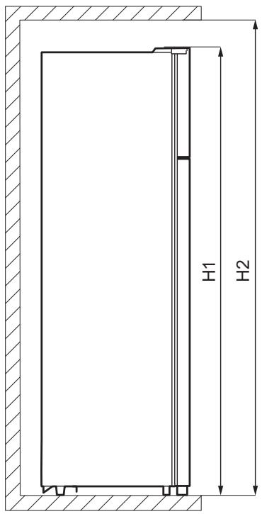 AEG-ELECTROLUX RDB428E1AW - Dimensions - 1