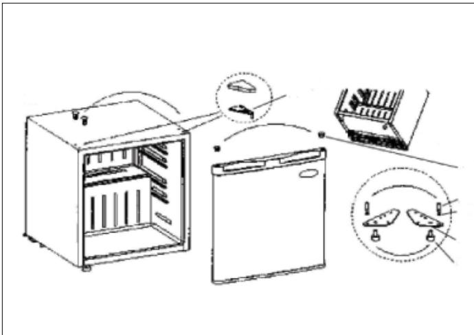 TRISTAR KB-7351 - INSTRUKTIONER FÖR VÄNDBAR DÖRR - 1