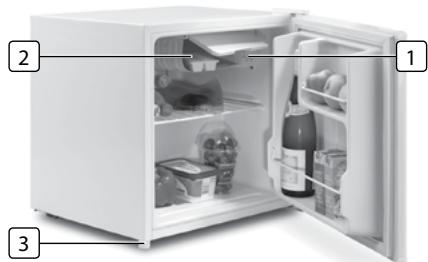 TRISTAR KB-7351 - BESKRIVNING AV DELAR - 1