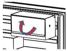 AEG-ELECTROLUX RKB738E5MB - Réglage flux d'air (sur certains modèles) - 2