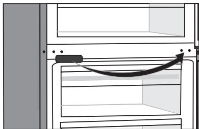 HISENSE RB390N4AW10 - INVERSION DU SENS D'OUVERTURE DE LA PORTE - 16