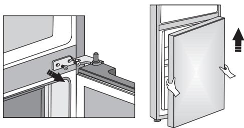 HISENSE RB390N4AW10 - INVERSION DU SENS D'OUVERTURE DE LA PORTE - 14