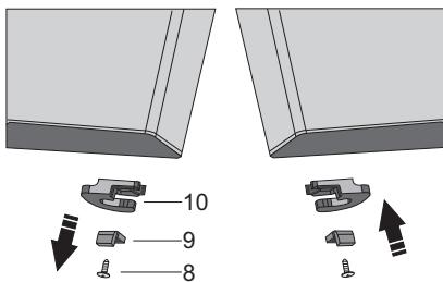 HISENSE RB390N4AW10 - INVERSION DU SENS D'OUVERTURE DE LA PORTE - 15