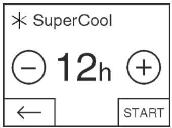 LIEBHERR SBSES8773-20 - Activation de la fonction SuperCool - 2