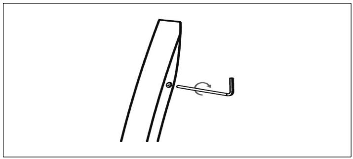 BOSCH KAI93VIFP - Fixing the door handle - 1