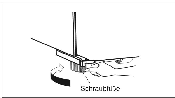 BOSCH KAI93VIFP - Gerätausrichten - 2