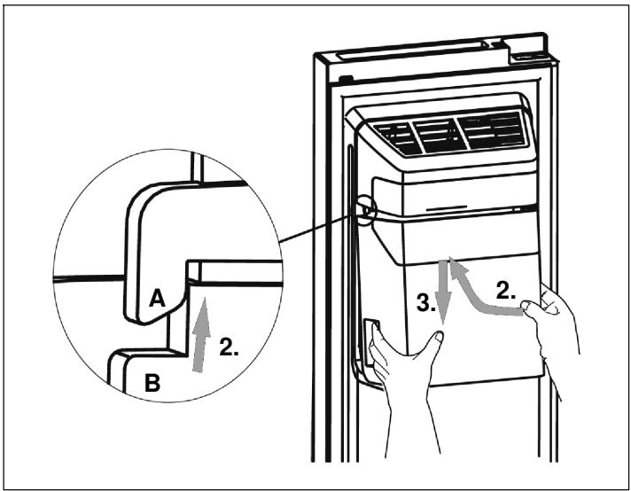 BOSCH KAI93VIFP - Vidage et nettoyage du bac à glaçons - 1