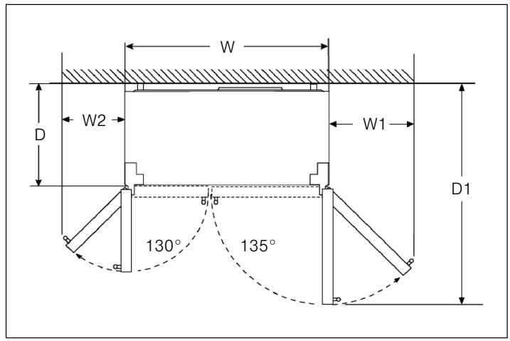 BOSCH KAI93VIFP - Installing the spacers - 2