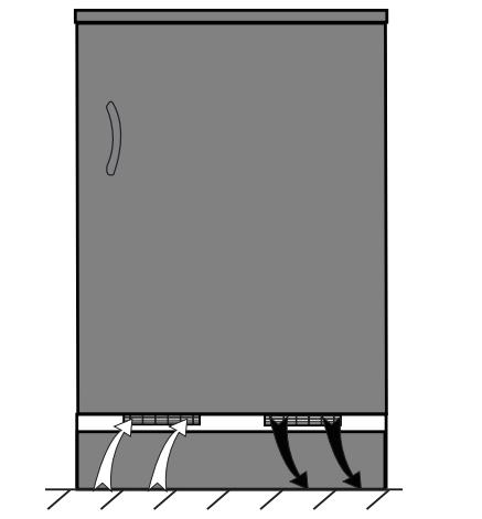 BEKO BU1203N - Umistění chladnický pod linku a nastavováni nožek - 2
