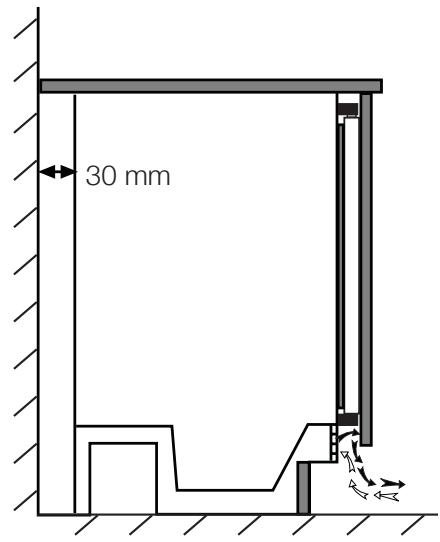 BEKO BU1203N - Umistění chladnický pod linku a nastavováni nožek - 3