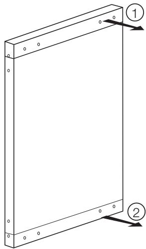 BEKO BU1203N - Reversing the doors - 2
