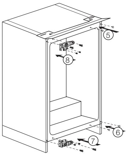BEKO BU1203N - Inversione degli sportelli - 3