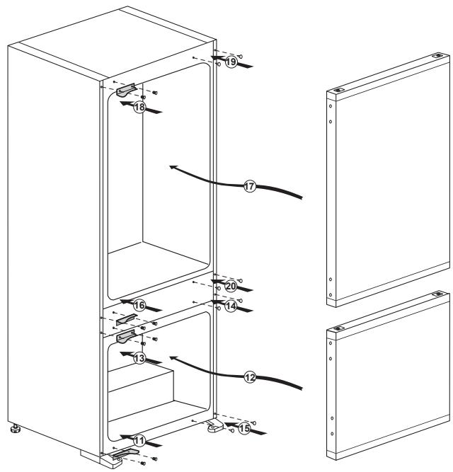 BEKO BCNA275K3SN - Réversibilité des portes - 2