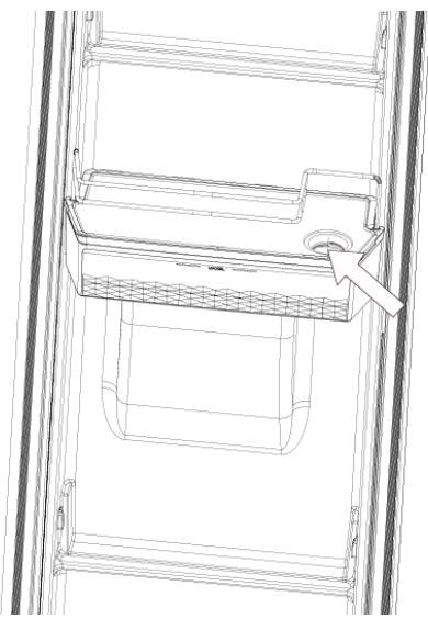SABA SBS 525 WDIL - Take out the elements of the water box - 1