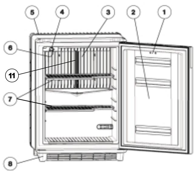 DOMETIC DS600B - Vue de l'appareil - 2