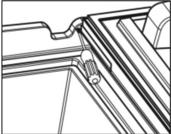 DOMETIC DS600B - Inverser le sens d'ouverture de la porte (Fig. 9-10) - 2