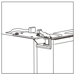 BEKO GNO4321W - Entfernen Sie die Turen. - 2