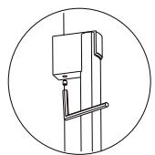 BEKO GNO4321W - Remover os puxadores - 2