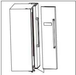 BEKO GNO4321W - Odstranite vrata - 4