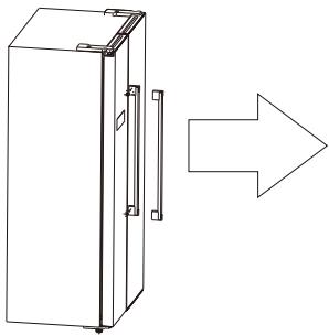 BEKO GNO4321W - Rimuovere le maniglie - 1