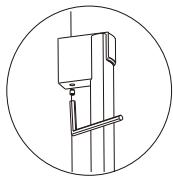BEKO GNO4321W - Demontirajte ročaj - 2