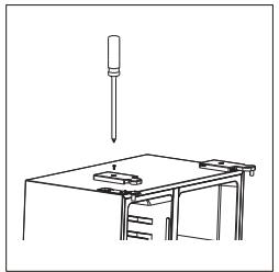 BEKO GNO4321W - Entfernen Sie die Turen. - 1