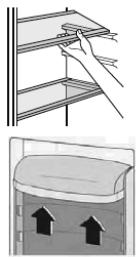 BEKO GNO4321W - Ruchome polki - 1