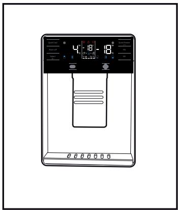BEKO GN1416230CXPN - Vand dispenser ved døren (i visse modeller) - 1