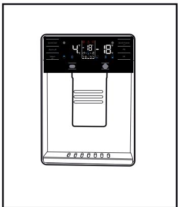 BEKO GN1416230CXPN - Vattendispenser vid dörren(på vissa modeller) - 1