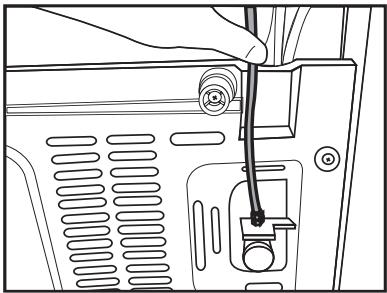 BEKO GNE60532DXPN - Fixation du filtre externe au mur (en option) - 6