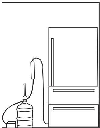 BEKO GNE60532DXPN - Fixation du filtre externe au mur (en option) - 8