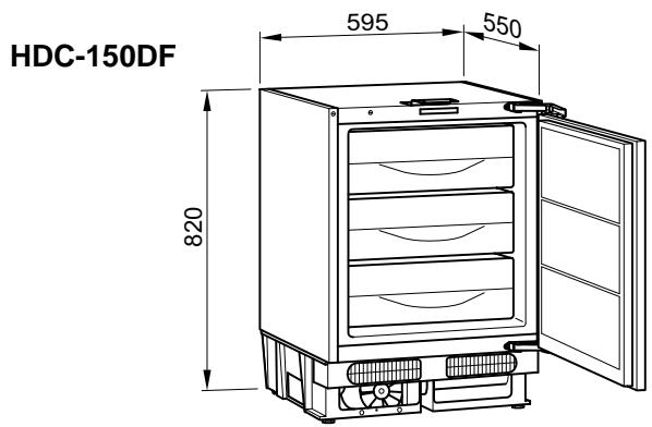 DOMETIC HDC-150L - D - 1
