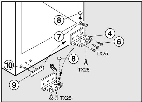8 7 4 6 TX25 8 TX25 10 9 TX25