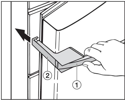 MIELE KFNS28463EEDTCS - Démonter la poignée de porte - 1
