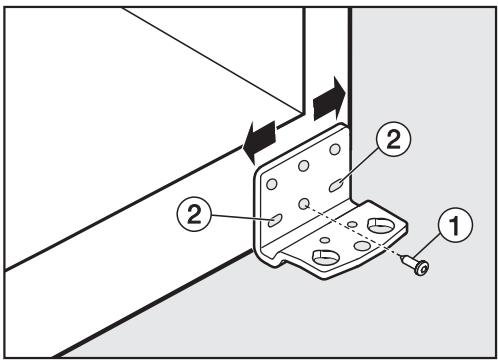 MIELE KFNS28463EEDTCS - Alignement des portes de l'appareil - 1