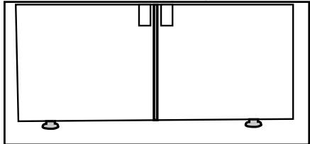 BEKO GN1426230DZXP - 3.3.\* Réglage des pieds - 1