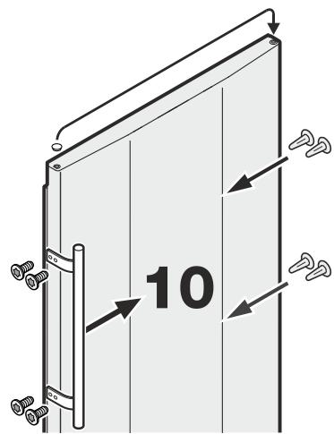 LIEBHERR GKV 5790  -  GKv 5790 - Inversion du sens d'ouverture de la porte - 6