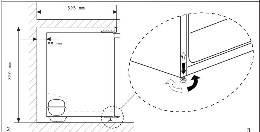 BEKO TSE1284N - Durý perstatymas - 2