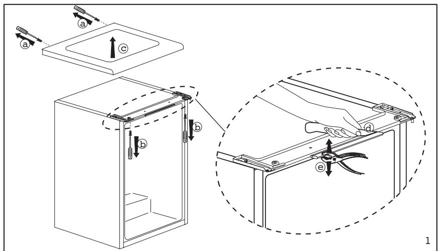 BEKO TSE1284N - Réversibilité des portes - 1