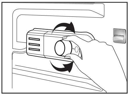 BEKO TSE1284N - Botón de ajuste del termostato - 1