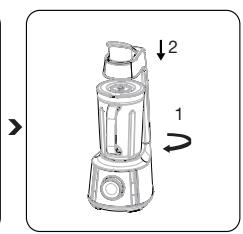 BEKO TBV8104BX - Montarea lamei de tăiere - 3