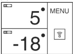 LIEBHERR KBEF 4330 - Voyant d'état pour WiFi sur l'écran d'accueil - 1