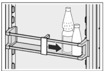 LIEBHERR KBES4374 - Utiliser le range-bouteilles. - 1