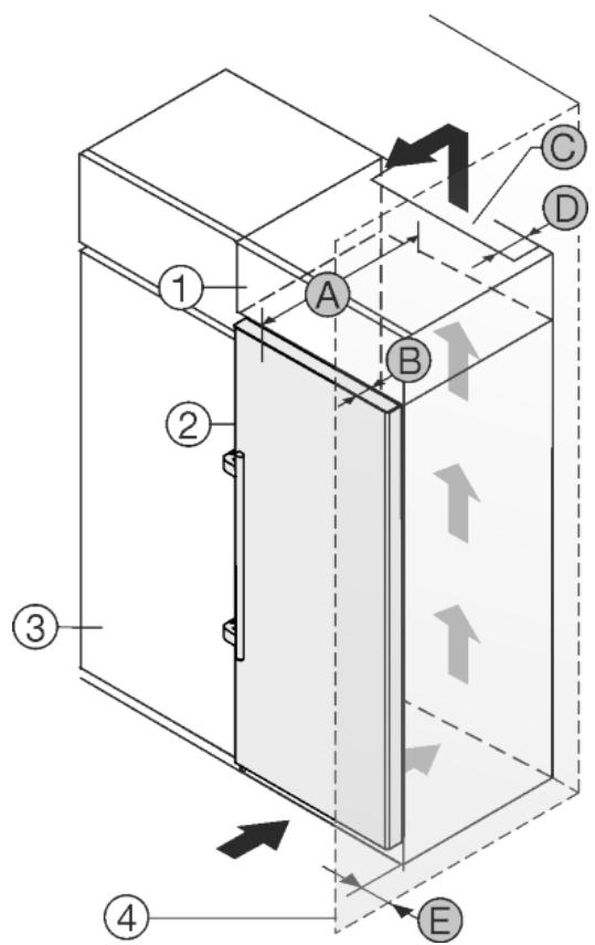 LIEBHERR KBES4374 - Insertion entre deux éléments de cuisine - 1