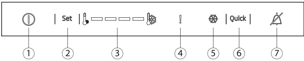 BEKO BCBFD1973 - Control Panel - 1