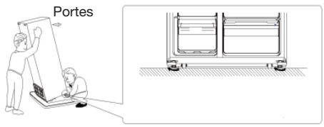 ESSENTIELB ERAVE180-90V2 - Mise à niveau et stabilisation du réfrigérateur - 1