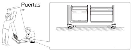 ESSENTIELB ERAVE180-90V2 - Nivelación y estabilización del frigorífico - 1